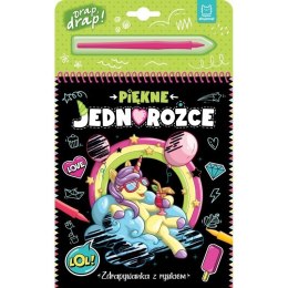 Piękne jednorożce zdrap.z rys. AKSJOMAT