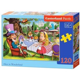 Puzzle 120el. alice in wonder. CASTOR