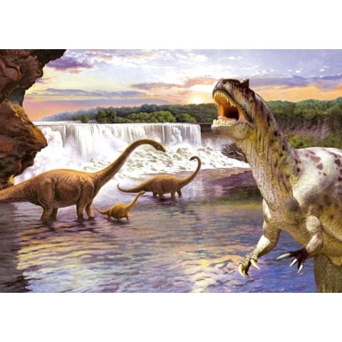 Puzzle 260 el. diplodocus CASTOR