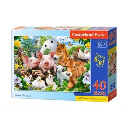 Puzzle 40el.maxi farm friends
