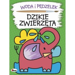 Woda i pędzelek dzikie zwierz. AWM WYDAWNICTWO
