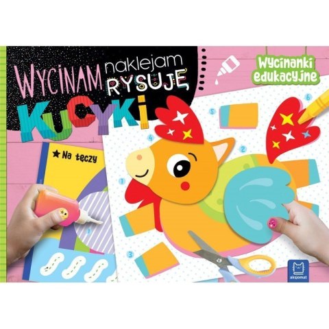 Wycinam nakl. rys. kucyki AKSJOMAT