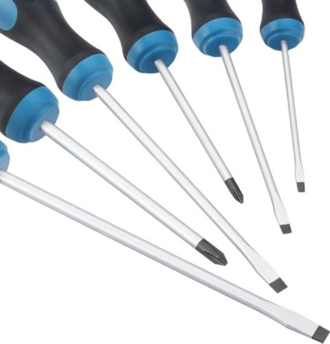 Śrubokręty Zestaw Wkrętaków Magnetyczne Wieszak Na Ścianę 9 szt Jobi X1209