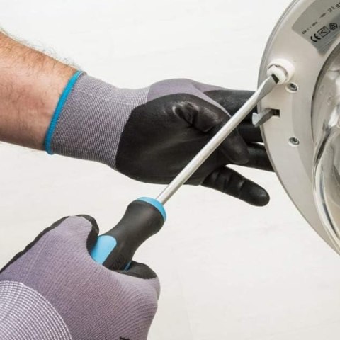 Śrubokręty Zestaw Wkrętaków Magnetyczne Wieszak Na Ścianę 9 szt Jobi X1209