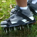 Aerator sandałowy z kolcami, wertykulator na buty, duzy, czarny AS03