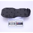 Aerator sandałowy z kolcami, wertykulator na buty, duzy, czarny AS03