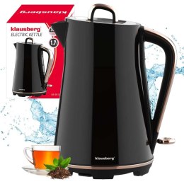 CZAJNIK ELEKTRYCZNY 1,7L KLAUSBERG KB-9015 CZARNY