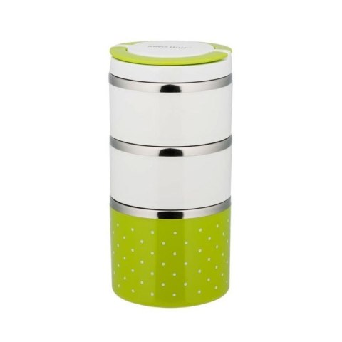 Pojemniki obiadowe lunch box 3 poziomy 1.2L KINGHOFF KH-2168