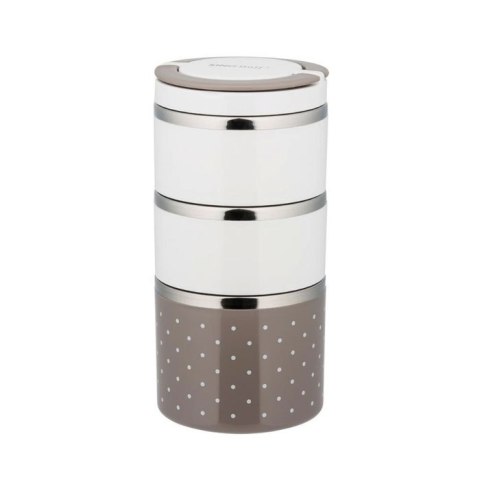 Pojemniki obiadowe lunch box 3 poziomy 1.2L KINGHOFF KH-2168
