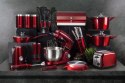 Zestaw garnków BERLINGER HAUS Metallic Burgundy Line 9 ele. BH-1228-N