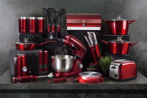 Zestaw garnków BERLINGER HAUS Metallic Burgundy Line 9 ele. BH-1228-N