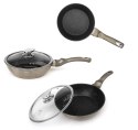 Zestaw garnków BERLINGER HAUS Metallic Line Carbon 9 ele. BH-1227-N