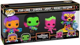 Funko POP Marvel GOTG Gamora Groot Rocket 4pak SE