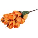 BUKIET MAGNOLII sztuczne kwiaty do wazonu KOMPOZYCJA pomarańczowa 37 cm