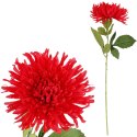 CHRYZANTEMA KWIAT SZTUCZNY do wazonu czerwona 64 cm