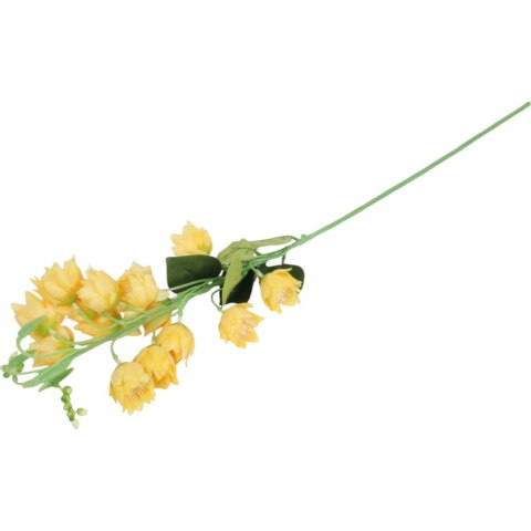 DZWONKI KWIAT SZTUCZNY do wazonu pomarańczowy 85 cm