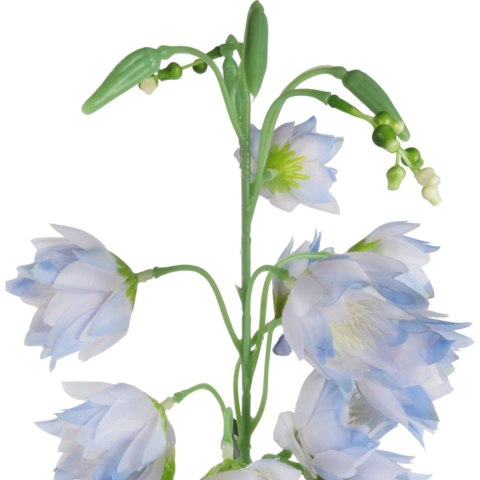 DZWONKI KWIAT SZTUCZNY do wazonu pomarańczowy 85 cm