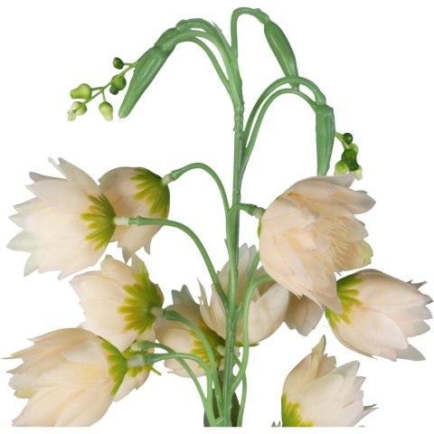 DZWONKI KWIAT SZTUCZNY do wazonu pomarańczowy 85 cm