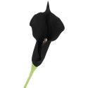 KALIA CALLA SILIKON GAŁĄZKA SZTUCZNA czarna 67 cm