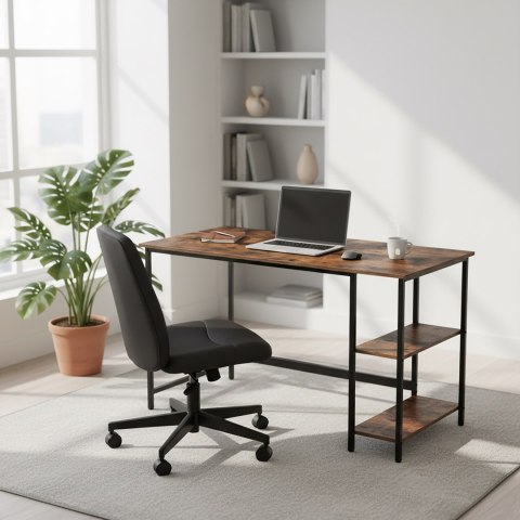 Biurko loftowe komputerowe FALUN RUSTIC