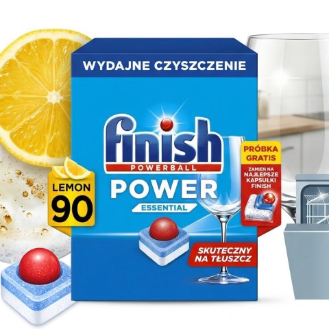 FINISH Tabletki Power Essential 90 Lemon
