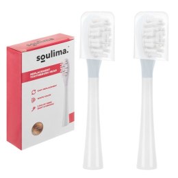 Końcówka do szczoteczki biała 2szt. Soulima 26929