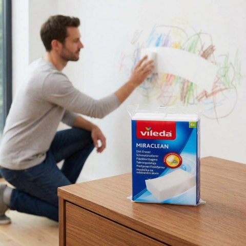 Magiczna gąbka Vileda Miraclean 4 szt.