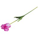 TULIPAN KWIAT SZTUCZNY do wazonu fioletowy 65 cm