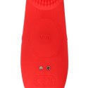 Textured Finger Vibrator - Sunrise Red