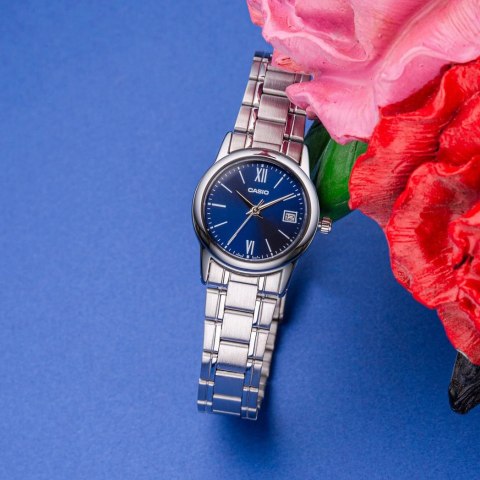 Zegarek Damski Casio LTP-V002D-2B3UDF + BOX