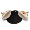 EMALIOWANY GARNEK ŻELIWNY 24cm 4L HAGE CZERWONY