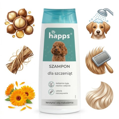 HAPPS - szampon pielęgnacyjny dla szczeniąt 200ml