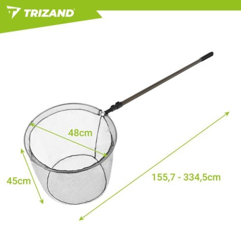 Podbierak wędkarski teleskopowy 335cm Trizand