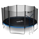 Trampolina ogrodowa 15ft/465cm z siatką zewnętrzną i drabinką Neo-Sport