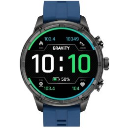 SMARTWATCH MĘSKI GRAVITY GT41-2 - BLUETOOTH CALL, DODATKOWA BRANSOLETA (sg053b)