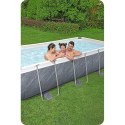 Basen ogrodowy stelażowy 404 x 201 x 100 cm 18w1 Bestway 56721