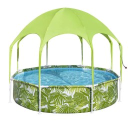 Basen stelażowy dla dzieci z daszkiem 244x51 cm Bestway 56432