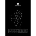 Criss Cross Neck Bodystocking - One Size