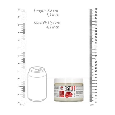 Extra Thick Lubricant - Strawberry - 500 ml