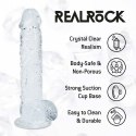 Realistic Dildo with Balls - 5" / 12,7 cm - Transparent