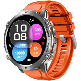 SMARTWATCH MĘSKI GRAVITY GT42-4 - AMOLED, DODATKOWA BRANSOLETA (sg056d)