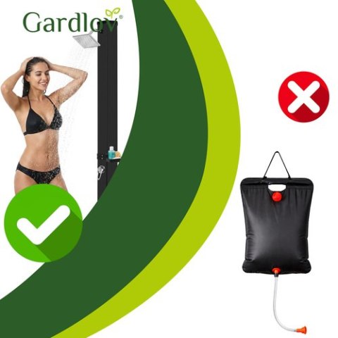 Prysznic solarny 40L Gardlov