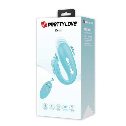 PRETTY LOVE - Remi, 10 vibration functions, Silicone