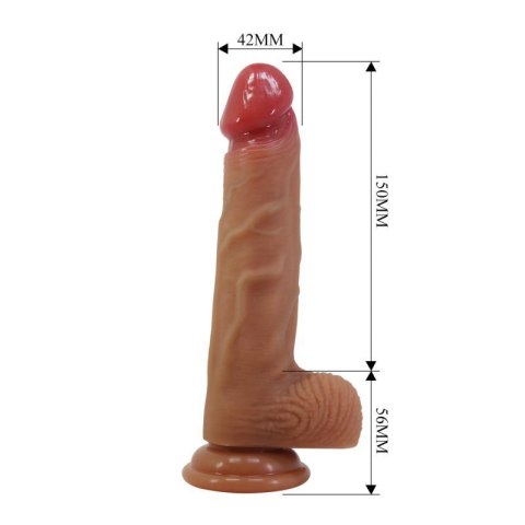 Pretty Love Wells 6.3" Silicone Dildo with Harness Briefs