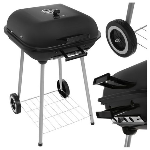 Grill Ogrodowy Z Pokrywą 53x77x46cm Kaminer