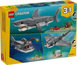 31381 - LEGO Creator - Groźny rekin i skrzynia ze skarbem