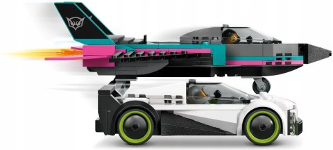 60489 - LEGO City - Odrzutowiec kontra samochód