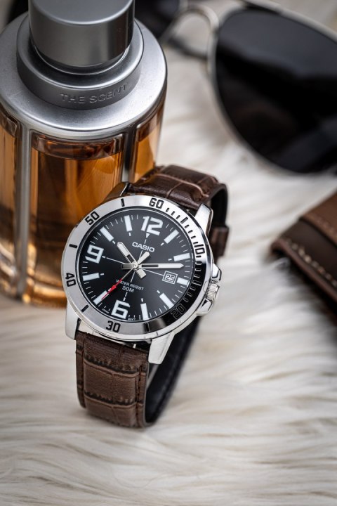ZEGAREK MĘSKI CASIO MTP-VD01L-1BV (zd169c) + BOX