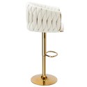 Hoker barowy Cofton Gold kremowa biel