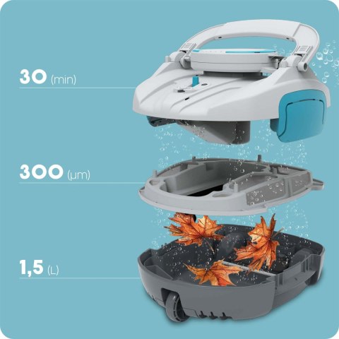 Automatyczny odkurzacz do czyszczenia basenu robot basenowy Aquatronix Bestway 58864
